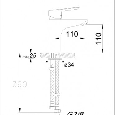 Platin Lavabo Bataryası 