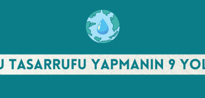 Su Tasarrufu Yapmanın 9 Yolu